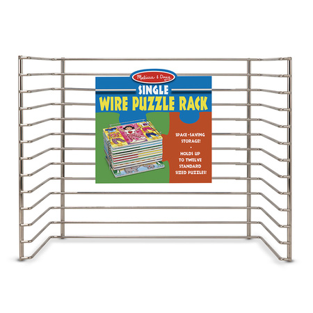 MELISSA & DOUG Wire Puzzle-Storage Rack 1018